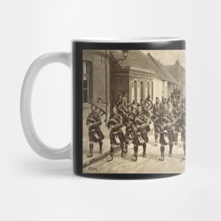 Highlanders return from Hill 70 1917 Mug